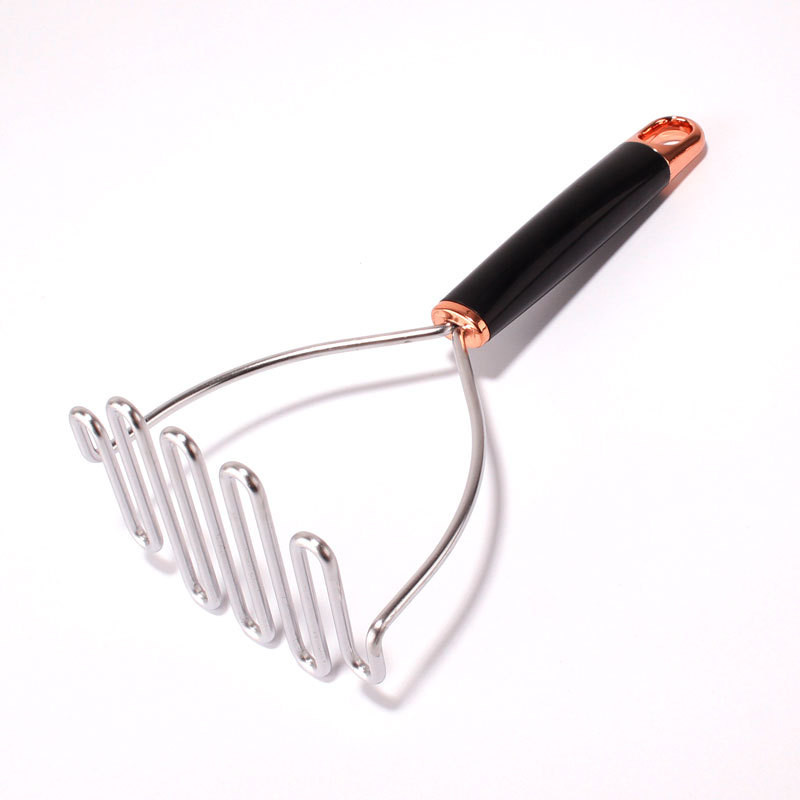 Spărgător de cartofi portabil Sârmă din oțel inoxidabil Triturator de cartofi Sârmă ondulată Piure de cartofi Dispozitiv de zdrobire de alimente Dispozitive de bucătărie