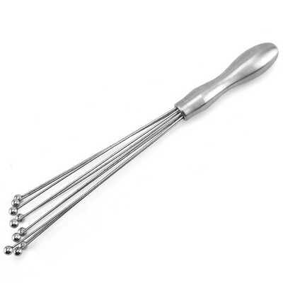 Nerūdijančio plieno rutulinis plakimo plaktuvas nuo rūdžių rutulinis kiaušinių plaktuvas Rankinis kiaušinių plaktuvas Virtuvės maišymo įrankiai Buitiniai kiaušinių įrankiai