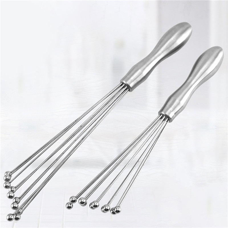 Kuglica za mućenje od nehrđajućeg čelika Nehrđajuća mutilica za jaja Ručna mutilica za jaja Kuhinjski alati za miješanje Kućanski alati za jaja