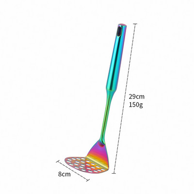 Presă de nămol îngroșată din oțel inoxidabil Presă de cartofi de uz casnic Supliment alimentar pentru bebeluși Mașină de presare manuală pentru a face instrument de zdrobire de cartofi