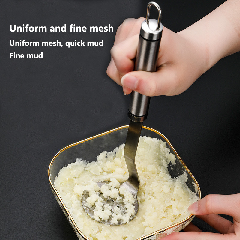 Rozsdamentes acél burgonyanyomó kézi facsaró Burgonya Sütőtök Zöldség- és gyümölcsiszapprés Eszközök Konyhai élelmiszer-kiegészítők