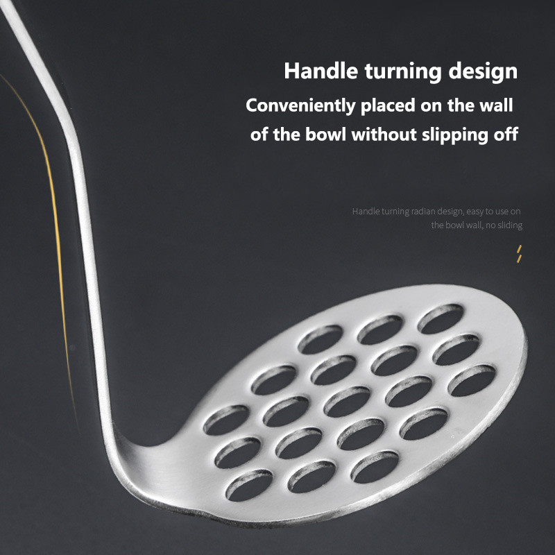 Rozsdamentes acél burgonyanyomó kézi facsaró Burgonya Sütőtök Zöldség- és gyümölcsiszapprés Eszközök Konyhai élelmiszer-kiegészítők