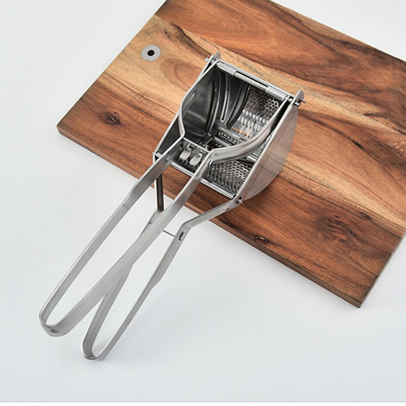 Nerūdijančio plieno bulvių trintuvas vaisių daržovių preso spaudimo svirtis Bulvių grūstuvės virtuvės įrankiai namų apyvokos gaminiai didmeninė prekyba