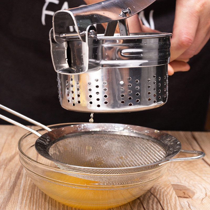 Storcator de cartofi din oțel inoxidabil Presă de fructe și legume Storcător de zdrobire Storcator de ustensile de bucătărie de uz casnic