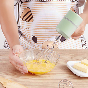 Holaroom Електрическа бъркалка за яйца Миксер за храна за масло Ръчен блендер за тесто за крем Печене Инструмент за готвене Практични кухненски принадлежности