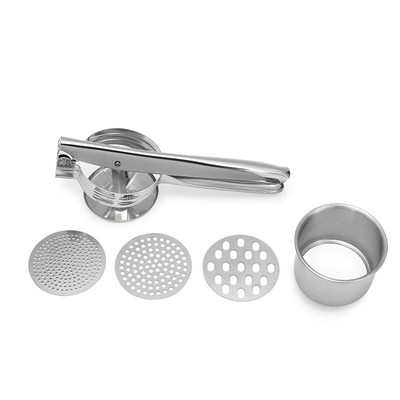 Concasor pentru presă de usturoi din oțel inoxidabil Accesorii și accesorii de bucătărie Masina de cartofi pentru ustensile de bucătărie Instrumente pentru stoarcerea sucului