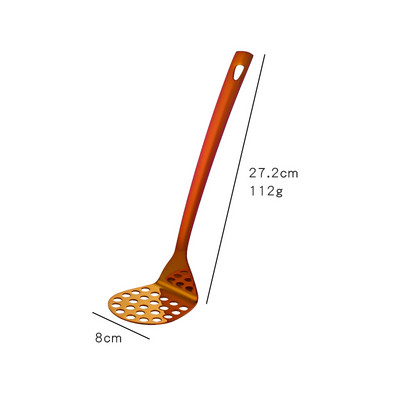 1PC Oțel inoxidabil multifuncțional de mână zdrobitor neted de cartofi Ricer Presă de fructe Concasor Meatball Maker Instrument de gătit stors