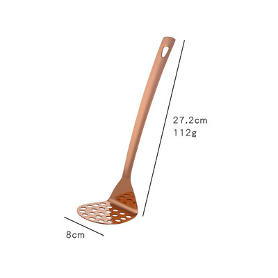 1PC Oțel inoxidabil multifuncțional de mână zdrobitor neted de cartofi Ricer Presă de fructe Concasor Meatball Maker Instrument de gătit stors