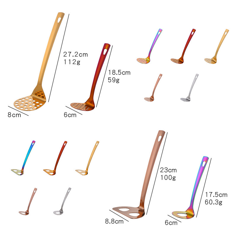 1PC Oțel inoxidabil multifuncțional de mână zdrobitor neted de cartofi Ricer Presă de fructe Concasor Meatball Maker Instrument de gătit stors