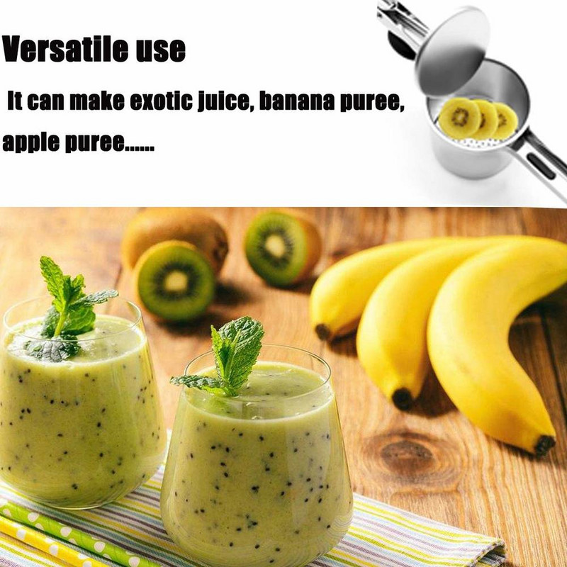 Nova mašina za nabijanje krumpira od nehrđajućeg čelika s 3 diska Gnječilica za voće i povrće Sokovnik Cjedilo za prešanje hrane Kuhinjski alati