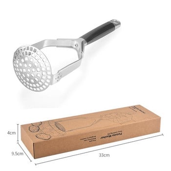 Potato Masher Ricer Puree Pressed Foldable Juice Maker από ανοξείδωτο χάλυβα Potato Pusher Smooth πουρέ πατάτας Εργαλεία θρυμματιστή φρούτων