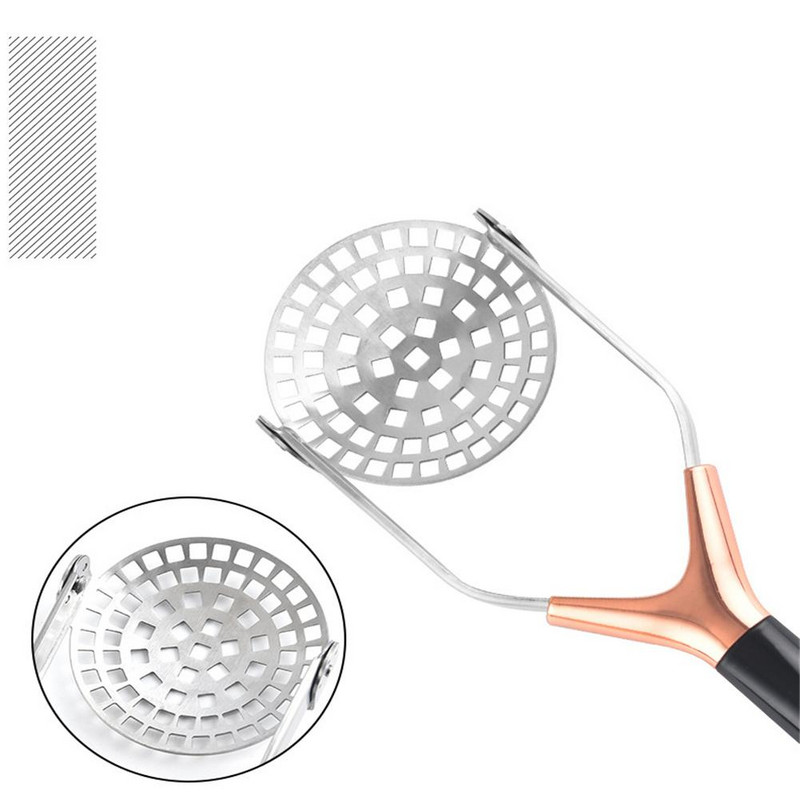 Gnječilica za krumpir Gnječilica za pire Prešani sklopivi aparat za sok od nehrđajućeg čelika Gnječilica za krumpir Glatki pire krumpir Drobilica Alati za voće