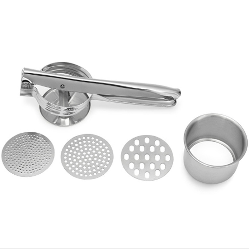 Storcator de cartofi din oțel inoxidabil 430 Storcator manual de lămâie Storcator de morcovi Accesorii de bucătărie multifuncțională pentru fructe și legume