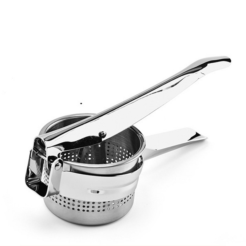 Preša za pire krumpir Gnječilica od nehrđajućeg čelika Preša za voće i povrće Sokovnik za drobilicu Cjedilo Kuhinjski alati za kuhanje