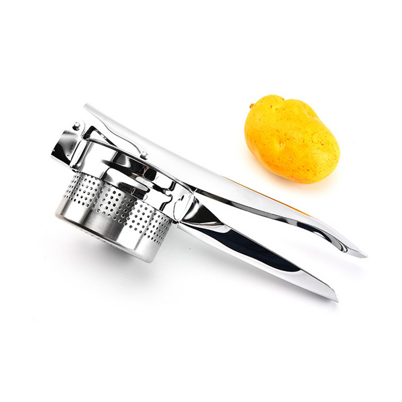 Preša za pire krumpir Gnječilica od nehrđajućeg čelika Preša za voće i povrće Sokovnik za drobilicu Cjedilo Kuhinjski alati za kuhanje