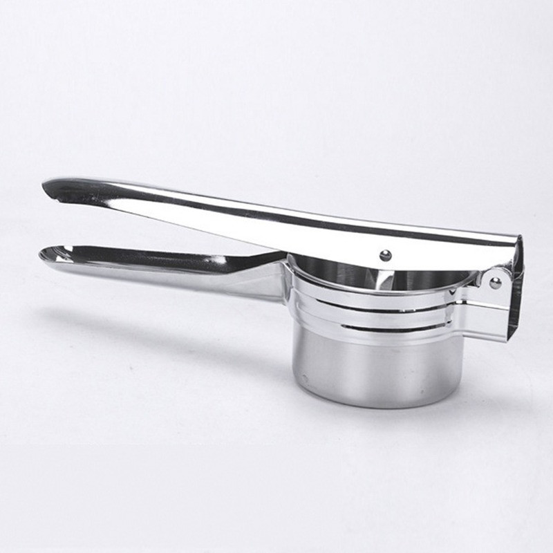 Új burgonyanyomók Ricers Konyhai főzőeszközök Rozsdamentes acél nyomású iszappüré Zöldség-gyümölcs présgép Fokhagymanyomó