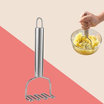 Press Crusher Potato Masher από ανοξείδωτο χάλυβα Vegetable Ginger Squeezer Masher Ricer Αξεσουάρ χειρός Ginger Mincer Εργαλεία