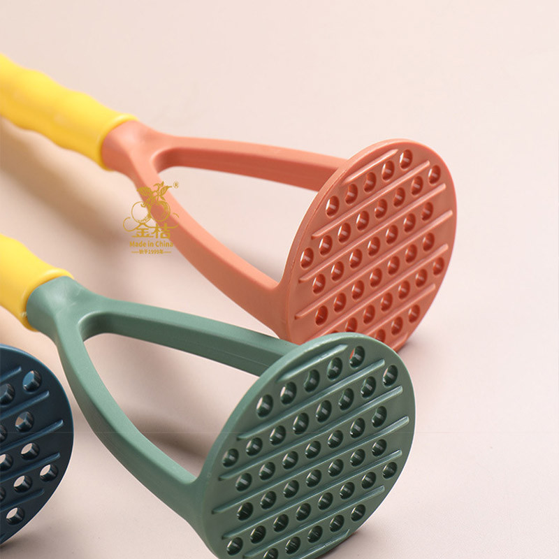 Naujas rankinis bulvių košės dirbinio vadovas, pagalbinis kūdikių maistas arklio varpelis raudonas saldžiųjų bulvių moliūgų plakimo įrankiai Virtuvės priedai