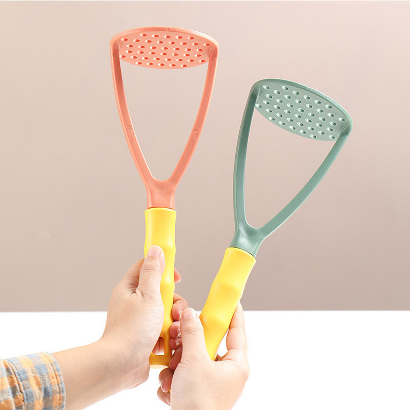 Naujas rankinis bulvių košės dirbinio vadovas, pagalbinis kūdikių maistas arklio varpelis raudonas saldžiųjų bulvių moliūgų plakimo įrankiai Virtuvės priedai