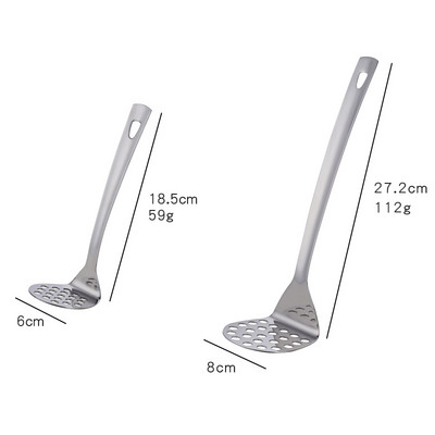 Nerūdijančio plieno bulvių košės Smulkintuvas Daržovių Įrankiai Virtuvės Įtaisai Priedai Naujas Kūrybiškumas Vaisių trintuvas