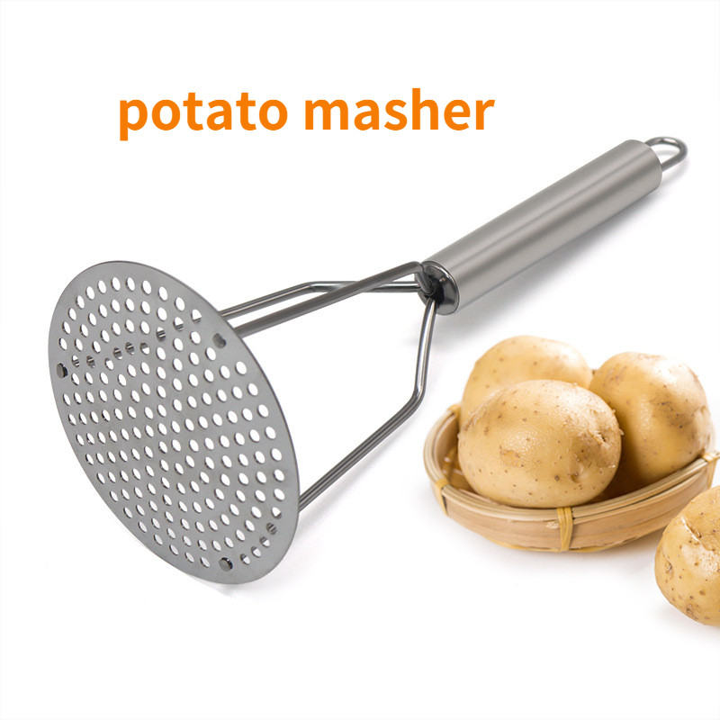 KODĖL Bulvių spaudimo mašina su rankena nerūdijančio plieno Namų ūkis vaisių daržovių pjaustyklės smulkintuvas Virtuvės įrankiai Priedai