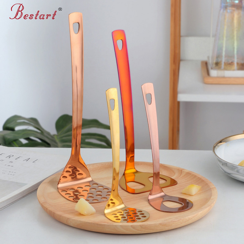 1 db Burgonyanyomó Rozsdamentes acél Zöldség Gyümölcs Étel Édesburgonya Tört sár Kézi Konyhaprés Eszközök Eszközzúzó