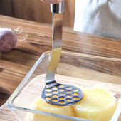 Gnječilica za krumpir Višenamjenska ručna gnječilica za krumpir dodaci gnječilica od poroznog nehrđajućeg čelika kuhinjski pribor sjeckalica za hranu