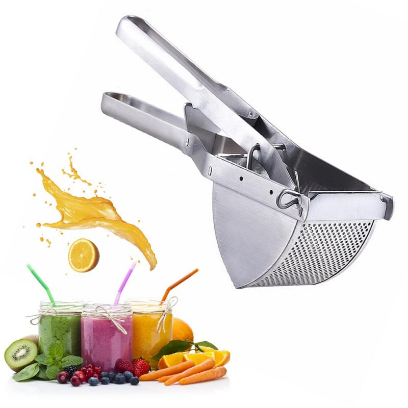 Rozsdamentes acél burgonyatörő Nagy teherbírású burgonyatörő bébiételekhez Gyümölcs Zöldségprés Konyhai tartozékok
