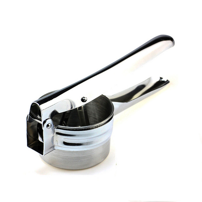 Nerūdijančio plieno bulvių trintuvas su rankena Vaisių daržovių spaudimo sulčiaspaudė Smulkintuvas Smulkintuvas Buitiniai virtuvės maisto gaminimo įrankiai