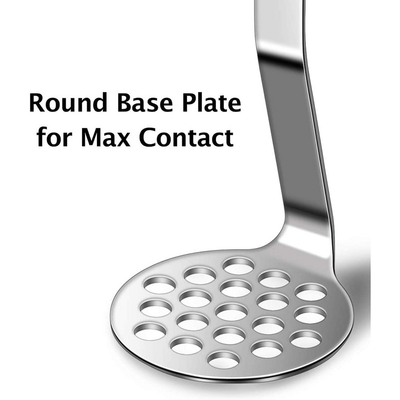 BOUSSAC virtuvės reikmenys bulvių košės preso daugiafunkcinis rankinis nerūdijančio plieno bulvių preso pagalbinių medžiagų plaktuvas