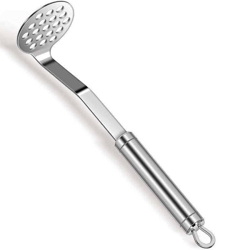 BOUSSAC virtuvės reikmenys bulvių košės preso daugiafunkcinis rankinis nerūdijančio plieno bulvių preso pagalbinių medžiagų plaktuvas