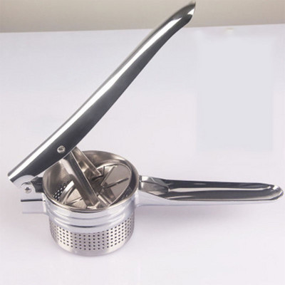 Accesorii de bucătărie Mașină de zdrobire de cartofi din oțel inoxidabil Presă de legume Storcător de storcator Unelte de gătit de uz casnic Robot de bucătărie manual