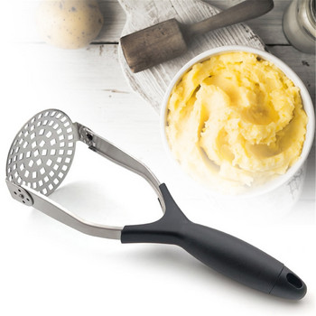 Μηχανή χειρός πατάτας από ανοξείδωτο χάλυβα για λείο πουρέ πατάτας Θρυμματιστής Τύπου πουρέ Juice Maker Εργαλεία φρούτων λαχανικών κουζίνας
