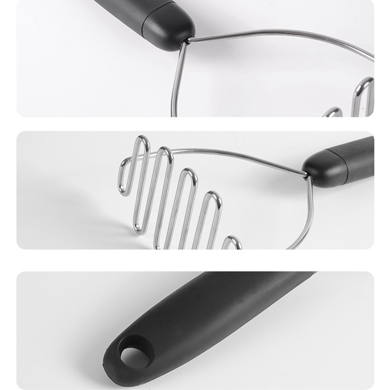2 buc. Presă din oțel inoxidabil pentru piure de cartofi Gadget de bucătărie Instrument de gătit piure de cartofi Presiune ondulată Accesorii de bucătărie