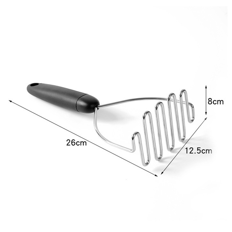 2 buc. Presă din oțel inoxidabil pentru piure de cartofi Gadget de bucătărie Instrument de gătit piure de cartofi Presiune ondulată Accesorii de bucătărie
