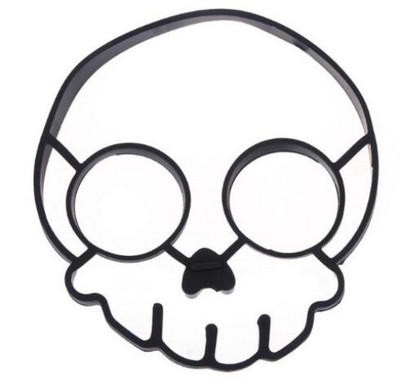 Katės Kaukolės Pelėdos formos kepimo priedai Kiaušinių formelės Silikono kiaušinių formos Pusryčiai Kepti kiaušiniai Šablonas Virtuvės gaminimo įtaisai