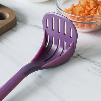 Nylon Potato Masher Αντικολλητικό σκεύος μαγειρικής μαλακής λαβής Φρούτα λαχανικών Κουζίνα Gadget Nylon Potato Masher