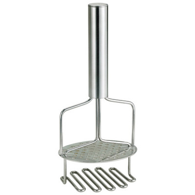 Pusher din oțel inoxidabil Maser de cartofi cu mâner pentru piure cremos de cartofi, legume, fructe, o varietate de alimente Ustensile de bucătărie