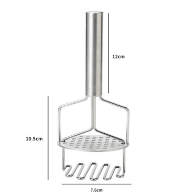 Burgonyanyomó burgonyanyomó Kézi préstörő Burgonyapüré rozsdamentes acél iszappüré Konyhai eszközök Eszközök Babaélelmiszer