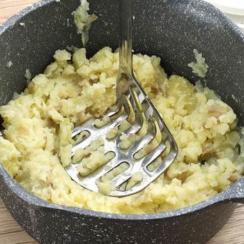 Potato Masher Potato Rice Vegetable Fruit Smasher Food Presser Potato Rice Vegetable Fruit Ανοξείδωτος χάλυβας