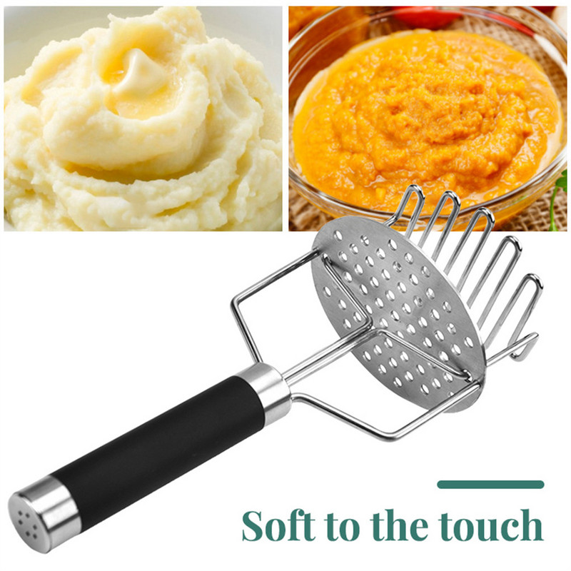 Nerūdijančio plieno bangos formos bulvių grūstuvės pjaustyklės įrankis virtuvės vaisiai malta mėsa trynimo įrankis buitinė virtuvė virtuvės reikmenys restoranas