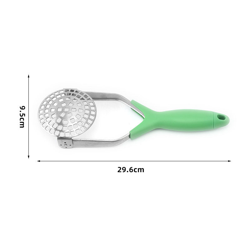 Mașină de zdrobire de cartofi presată din oțel inoxidabil Mașină de zdrobire pentru piure Mașină de zdrobire de cartofi Aparat de zdrobire de cartofi neted Instrument de bucătărie