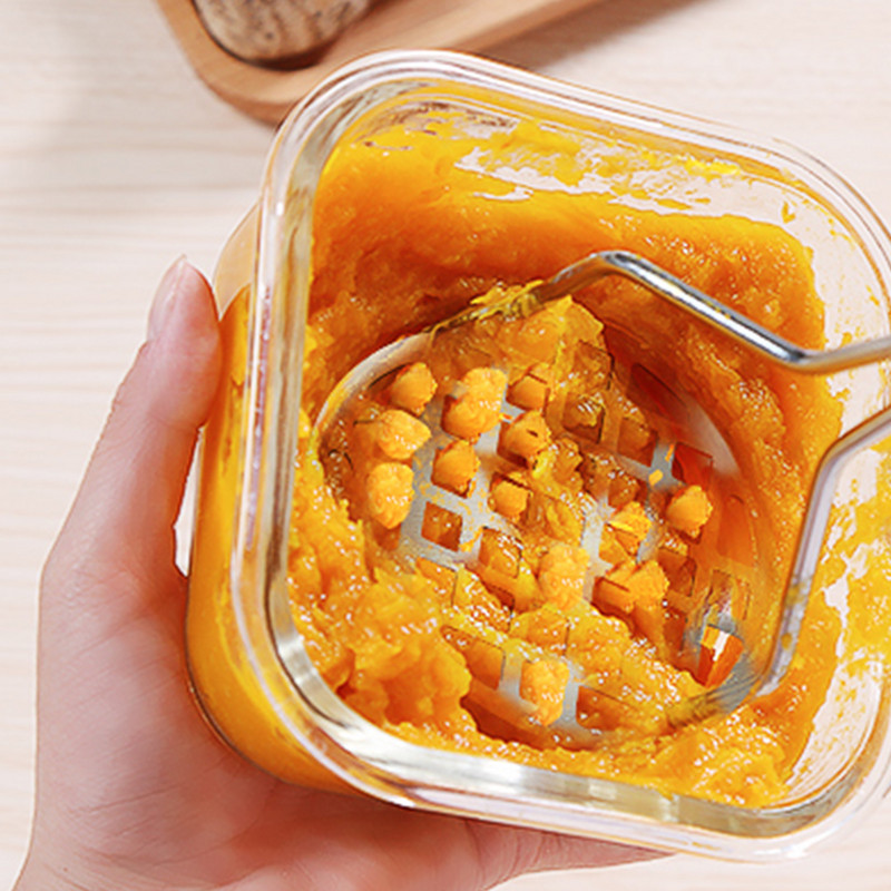 Gnječilica za krumpir od nehrđajućeg čelika, neklizajuća ručka, kuhinjska drobilica za krumpir