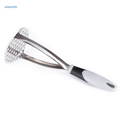 P15D Mașină de zdrobire de cartofi de rezistență Instrument de bucătărie Mașină de zdrobire de legume din oțel inoxidabil Dispozitiv de zdrobire de cartofi Gadget de gătit și bucătărie