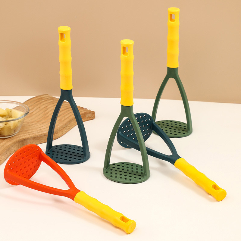 Bucătărie Mașină de zdrobire de cartofi Manual de uz casnic Mașină de zdrobire multifuncțională Mașină de pisare de alimente auxiliară Gadget Presă de usturoi Accesorii de bucătărie