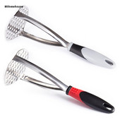 F63A Yams burgonyapüré Burgonyapüré iszap Zöldségnyomó Easy Grip