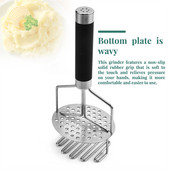 Gnječilica za krumpir Ručna preša za dječju hranu Ručna ručka Alat za gnječenje mljevenog mesa Kuhinjsko posuđe Pekara Kuhar