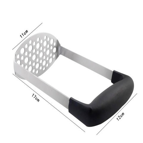 Presă de piure de cartofi din oțel inoxidabil 304 Presă de piure de cartofi Presă de cartofi cu mâner anti-alunecare accesorii de bucătărie