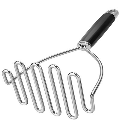 Nerūdijančio plieno bulvių grūstuvas, bulvių košės grūstuvas, geriausias pupelių, avokado trintuvo įrankis