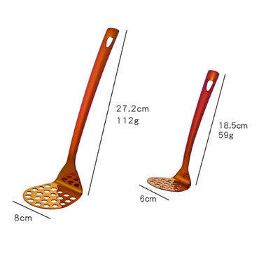 1/2 buc Concasor de cartofi din oțel inoxidabil piure neted de cartofi, fructe, legume, presă, concasor, instrument de bucătărie